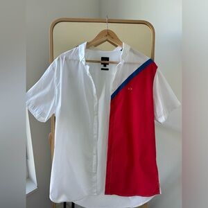 Armani Exchange Man’s Shirt with Short Sleeve